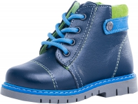 152225-25 синий ботинки ясельно-малодетские нат. кожа 20 (4)